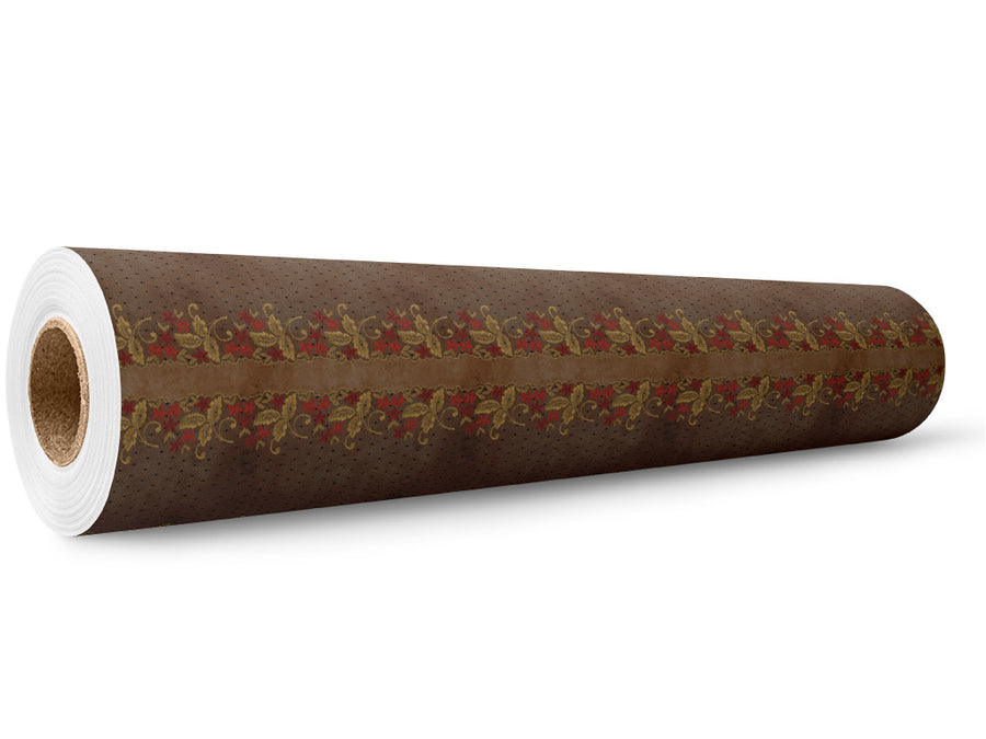 Autumn Embroidery Gothic Wrap Film Wholesale Roll~Rwraps Series 914 Digitally Printed Vinyl Roll~5