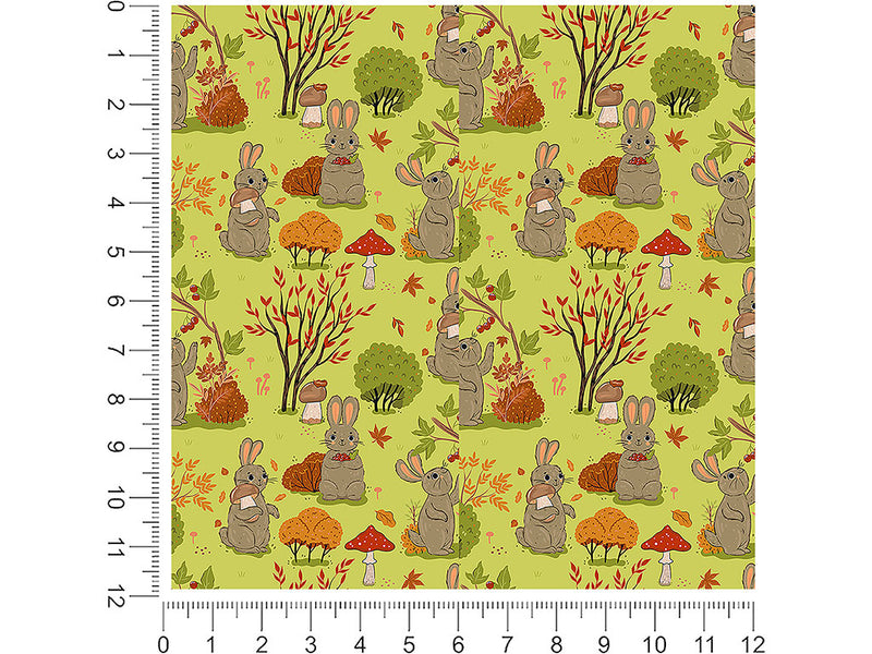 autumn foraging animal 1ft x 1ft Craft Sheets