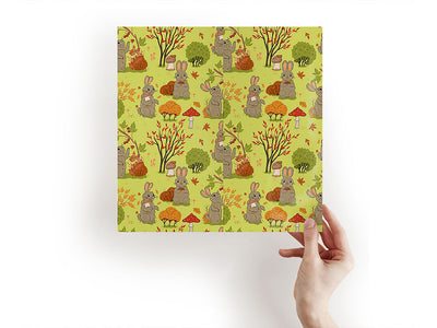 autumn foraging animal Craft Sheets