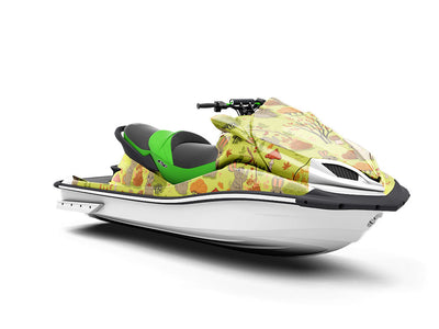 Autumn Foraging Animal Jet Ski Vinyl Customized Wrap