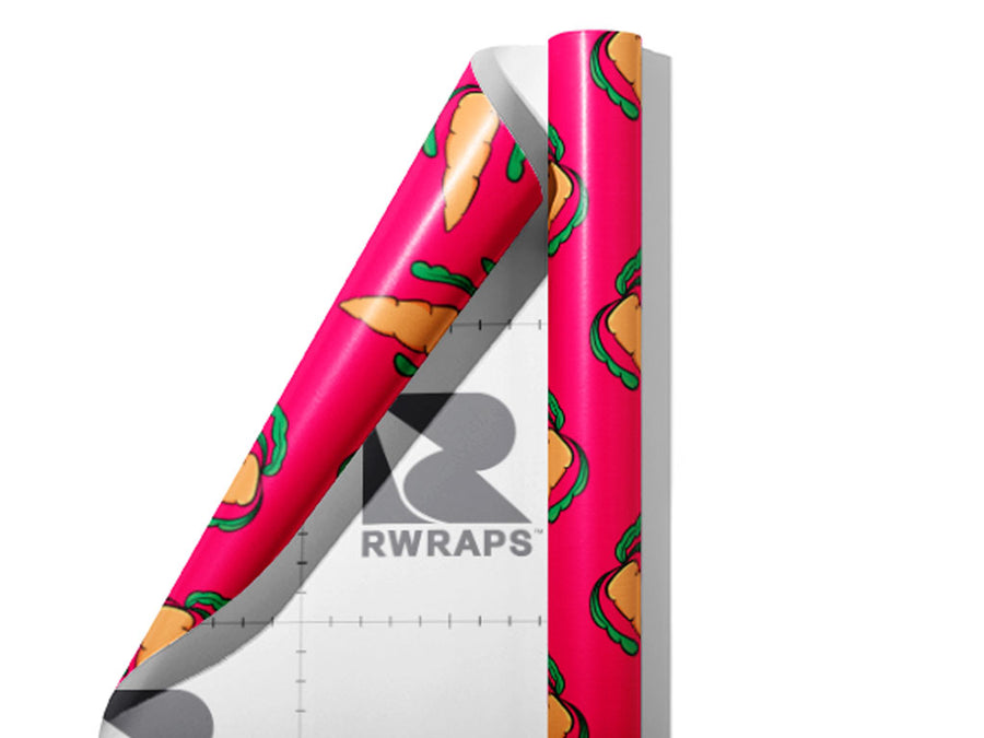 Autumn King Vegetable Wrap Film Sheets~Rwraps Series 914 Autumn King Vegetable Scrolled Sheet~3
