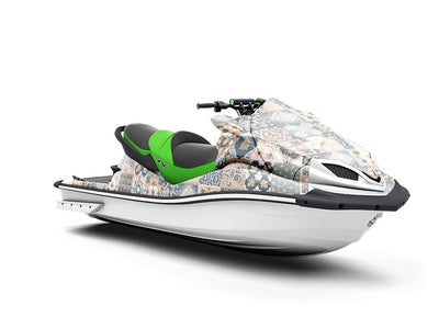 Autumn Past Tile Jet Ski Vinyl Customized Wrap