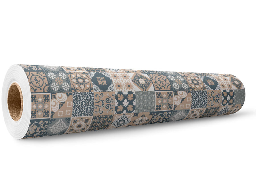 Autumn Past Tile Wrap Film Wholesale Roll~Rwraps Series 914 Digitally Printed Vinyl Roll~5