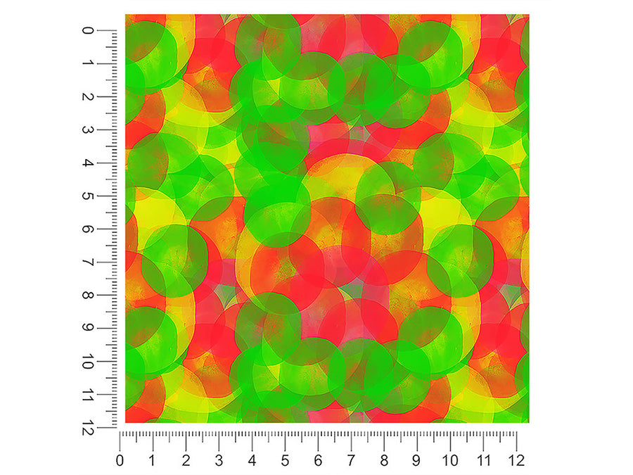 autumn spots tie dye 1ft x 1ft Craft Sheets