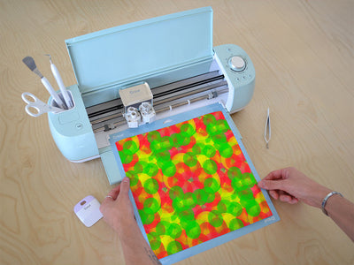 autumn spots tie dye Cricut Compatible Vinyl