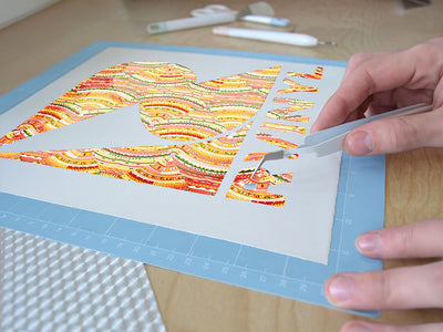 autumn spring art deco Easy Weed Craft Vinyl