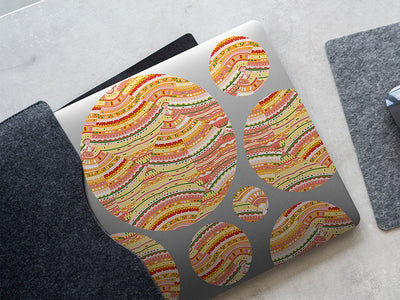 autumn spring art deco DIY Laptop Stickers