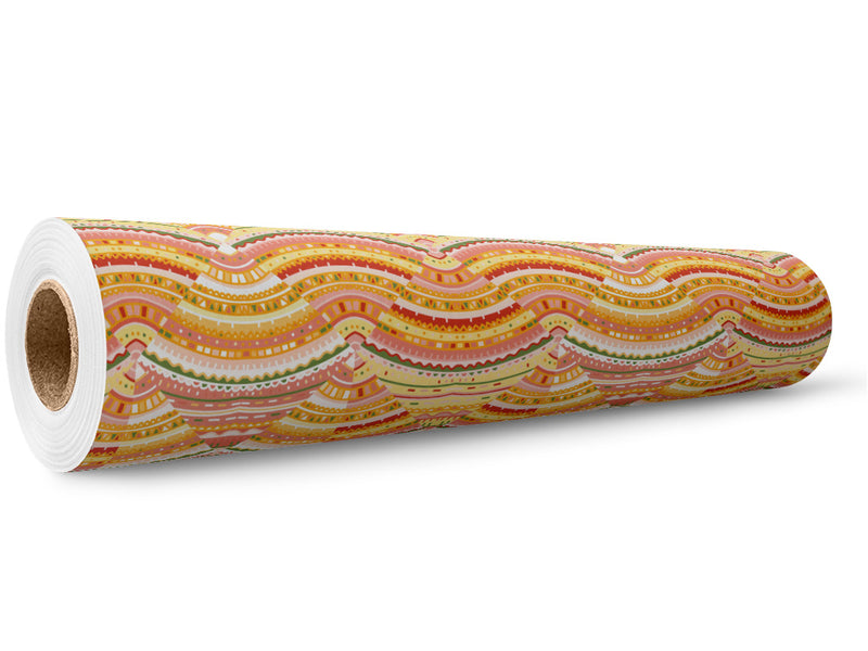 Autumn Spring Art Deco Wrap Film Wholesale Roll~Rwraps Series 914 Digitally Printed Vinyl Roll~5