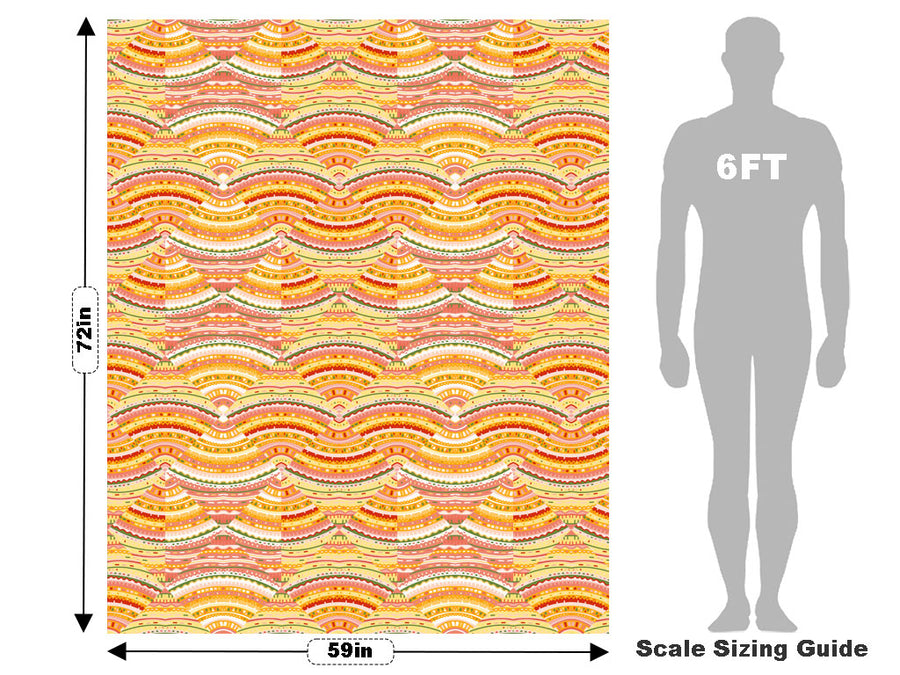 Autumn Spring Art Deco Vehicle Wrap Scale~Rwraps Series 914 Autumn Spring Art Deco Measurements~1