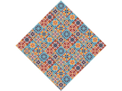 Autumn Tile Vinyl Wrap Pattern