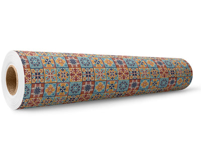 Autumn Tile Wrap Film Wholesale Roll~Rwraps Series 914 Digitally Printed Vinyl Roll~5