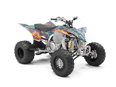 Autumnal Ferns Mandala ATV Wrapping Vinyl