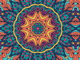 Autumnal Ferns Mandala Vinyl Wrap Pattern~Rwraps Series 914 Digitally Printed Vinyl Wrap~0