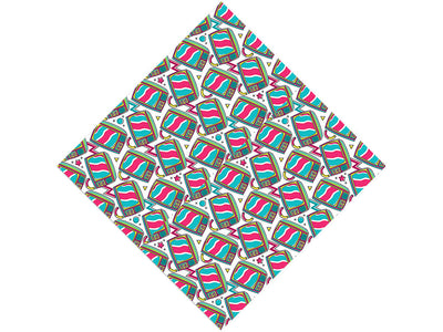 AV Input Gaming Vinyl Wrap Pattern