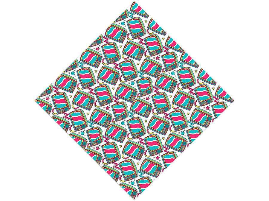 AV Input Gaming Vinyl Wrap Pattern