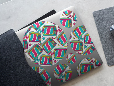 av input gaming DIY Laptop Stickers