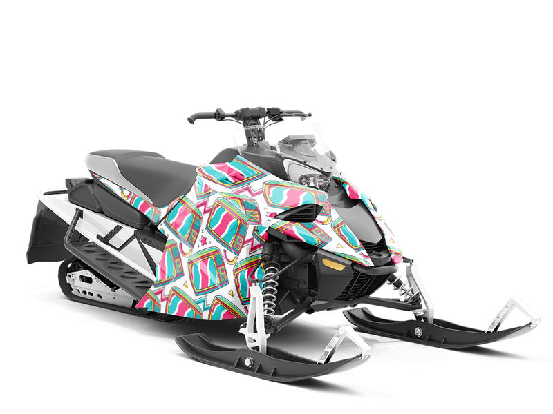 AV Input Gaming Custom Wrapped Snowmobile