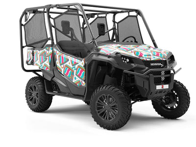 AV Input Gaming Utility Vehicle Vinyl Wrap