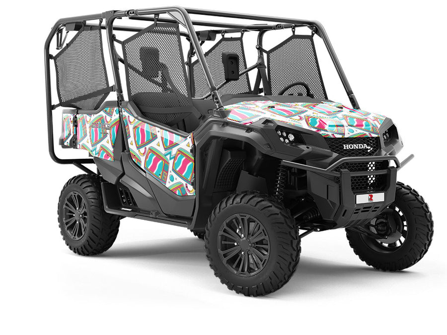 AV Input Gaming Utility Vehicle Vinyl Wrap