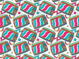 AV Input Gaming Vinyl Wrap Pattern~Rwraps Series 914 Digitally Printed Vinyl Wrap~0