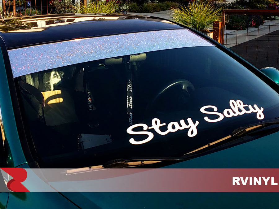 Avery™ SF100 Metalized Film Series - Confetti Visor Strip