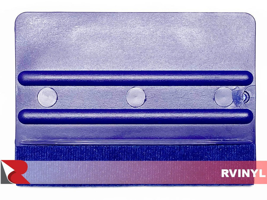 Avery Dennison Blue Squeegee With Felt Side Reduces Scratches