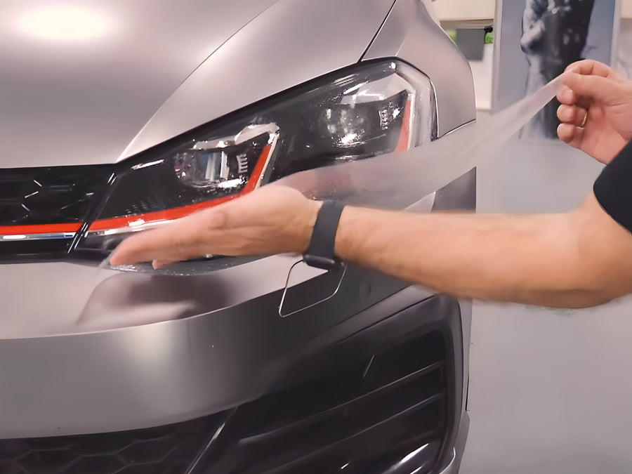 Avery Dennison Headlight Protection Cover Installation
