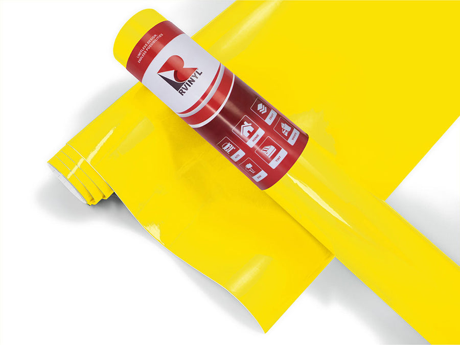 Avery HP750 Pantone Process Yellow C Craft Vinyl Roll