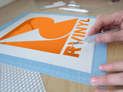 Avery HP750 Orange Easy Weed Craft Vinyl