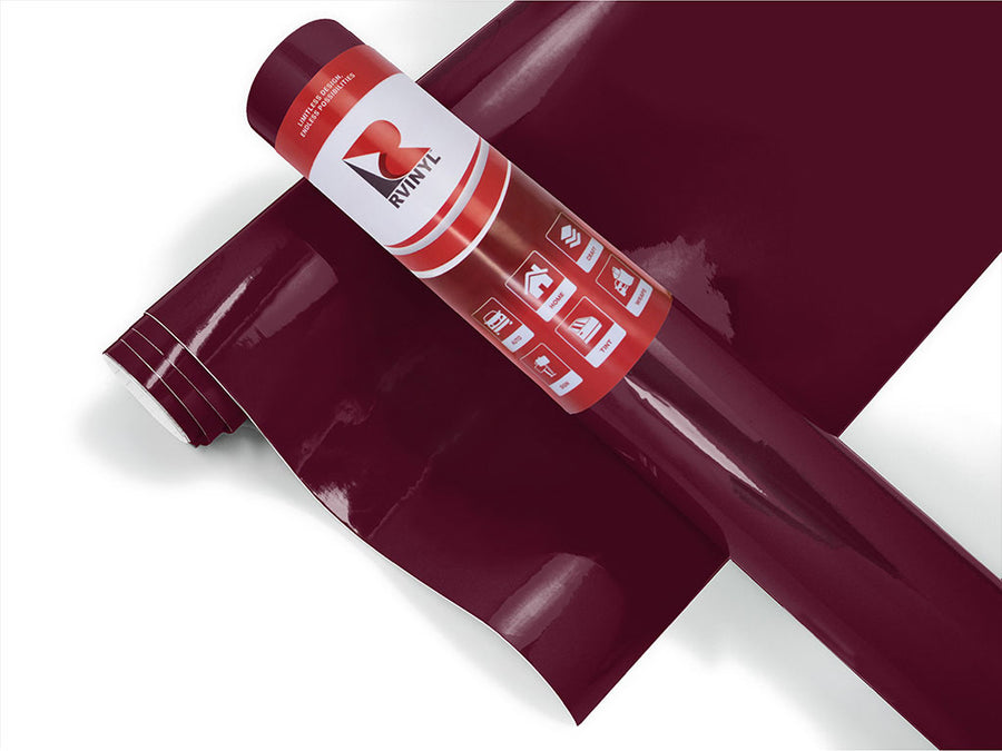 Avery Dennison HP750 Vinyl Film Sheets Burgundy Maroon