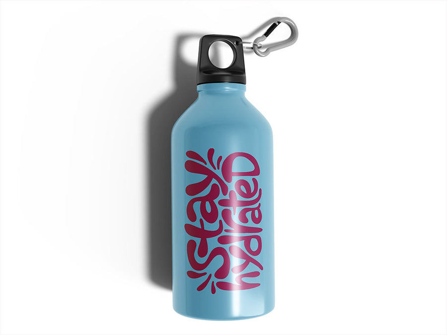 Avery HP750 Magenta Water Bottle DIY Stickers
