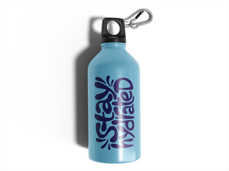 Avery HP750 Purple Water Bottle DIY Stickers