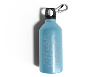 Avery HP750 Powder Blue Water Bottle DIY Stickers