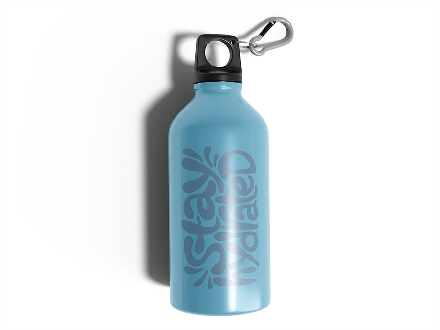 Avery HP750 Butterfly Blue Water Bottle DIY Stickers