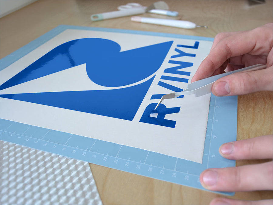 Avery HP750 Blue Pantone 293 C Easy Weed Craft Vinyl