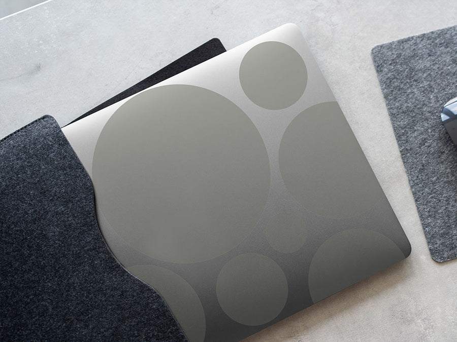 Avery HP750 Medium Gray DIY Laptop Stickers