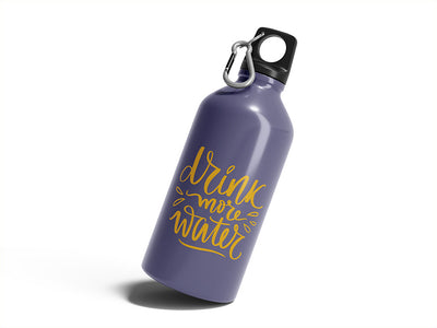 Avery PC500 Canary Yellow Water Bottle DIY Stickers