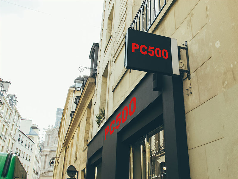 Avery PC500 Cherry Red Vinyl Sign