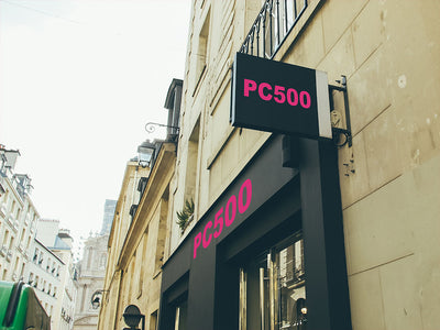 Avery PC500 Tropical Pink Vinyl Sign