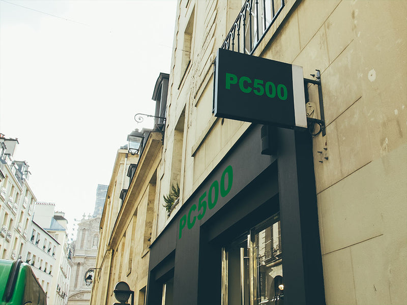 Avery PC500 Mountain Green Vinyl Sign