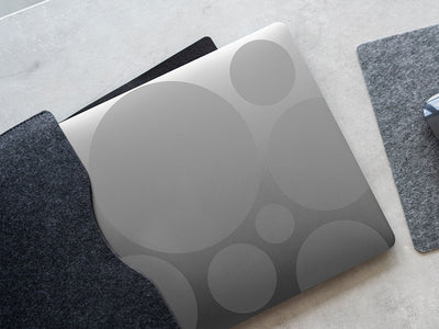 Avery PC500 Silver DIY Laptop Stickers
