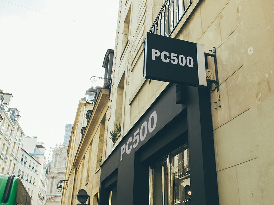 Avery PC500 Silver Vinyl Sign
