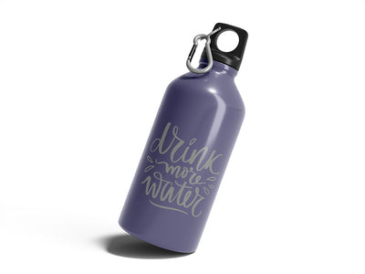 Avery PC500 Silver Water Bottle DIY Stickers