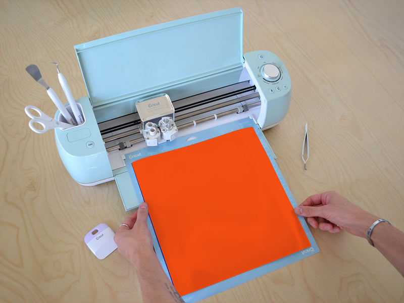 Avery PR800 Pumpkin Orange Translucent Cricut Compatible Vinyl