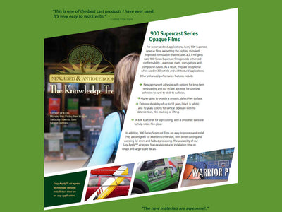 Avery SC 950 Opaque Signage Vinyl Film