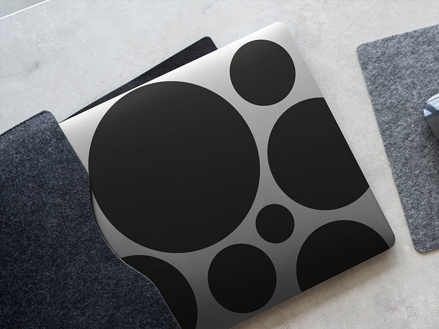 Avery SC950 Matte Black Opaque DIY Laptop Stickers