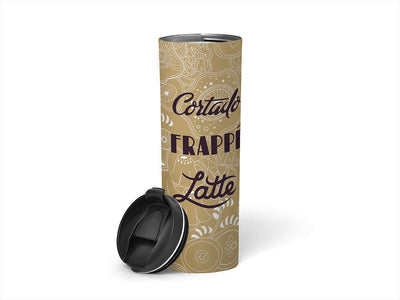 Avery SC950 Black Opaque Water Bottle DIY Stickers