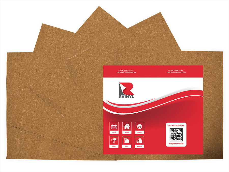 Avery SC950 Ultra Gold Metallic Craft Vinyl Sheet Pack