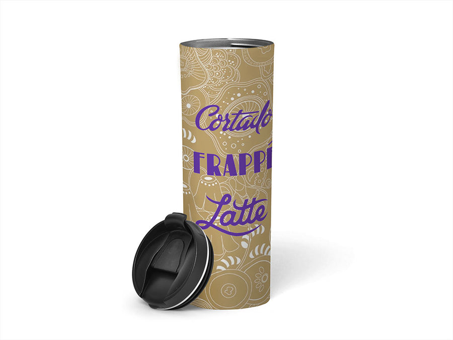 Avery SC950 Pantone Violet C Opaque Water Bottle DIY Stickers