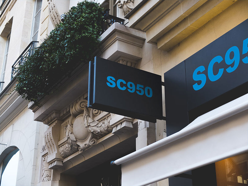 Avery SC950 Cascade Blue Vinyl Signs